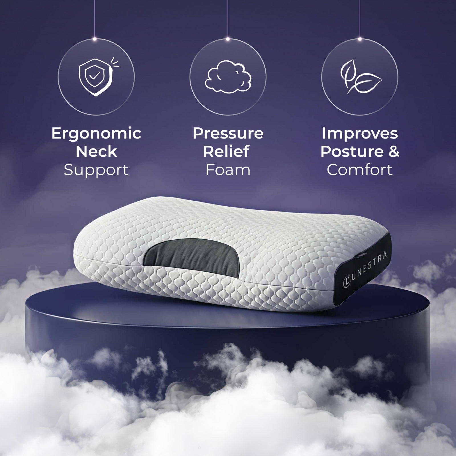 Orthopedic Memory Foam Pillow