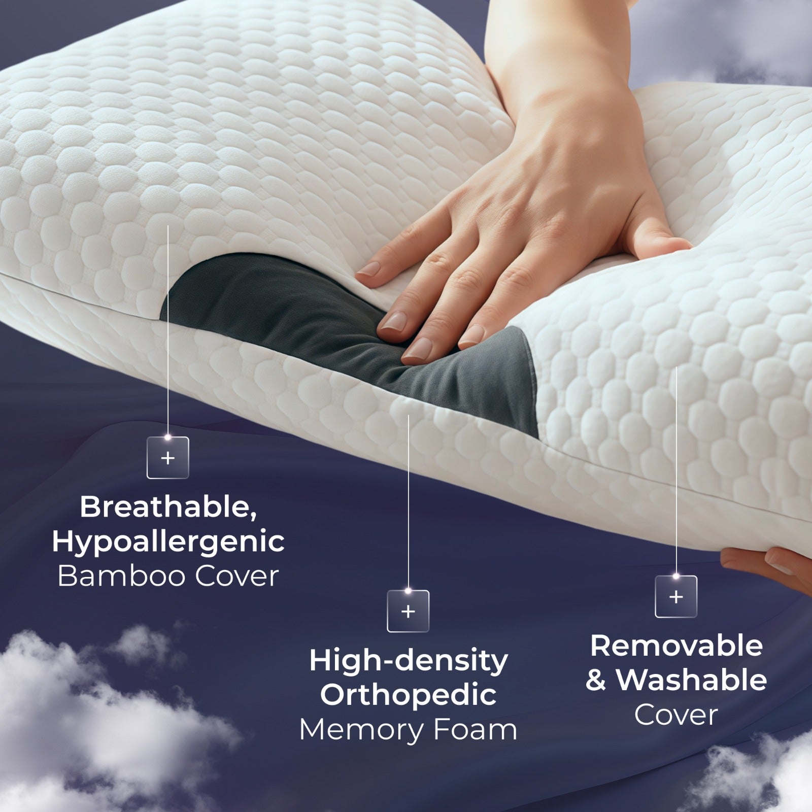 Orthopedic Memory Foam Pillow