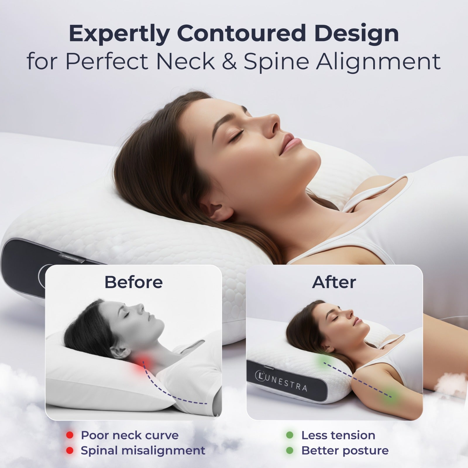 Orthopedic Memory Foam Pillow