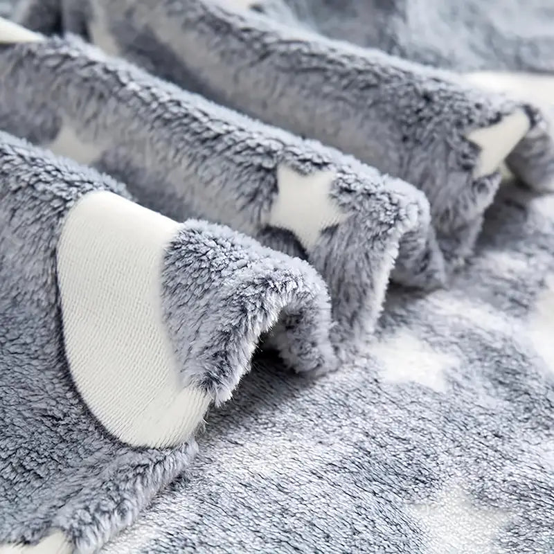 Glow in the Dark Blanket for Kids – Calming Night Comfort